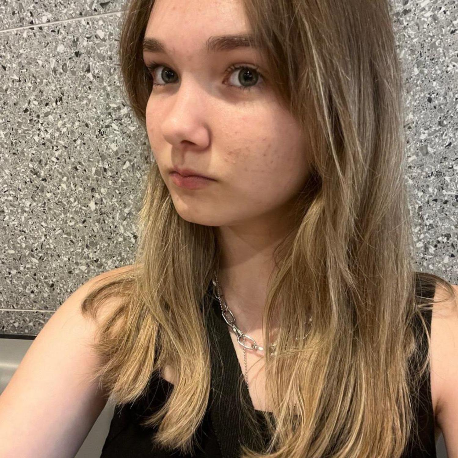 Anna, 15. "I dream about the end of the war and the ability to live a peaceful, happy life like before."