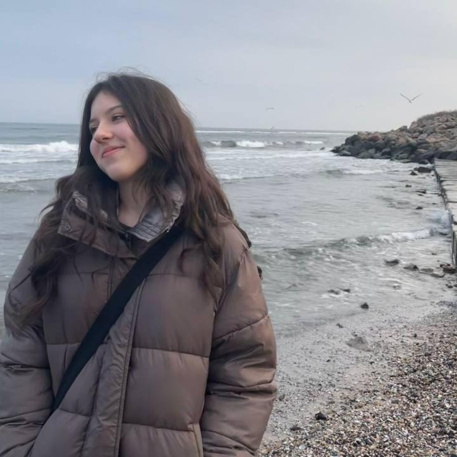 Sophie, 16. "I dream of peace and calm in my country first and foremost, and in the whole world."